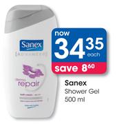 Sanex Shower Gel-500ml Each