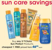 Clicks Sun Protect Products Each