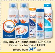 Techniblock Sun Care Products-Each