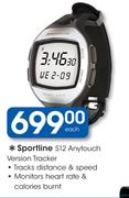 Sportline S12 Anytouch Version Tracker