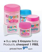 Krayons Baby Products-Each