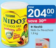 Nestle Nido 3+ Pre School-1.8kg