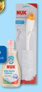 Nuk Bottle Brush 2 In 1 And Baby Bottle Cleanser-Per Pack