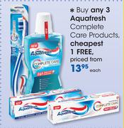 Aquafresh Complete Care Products-Each