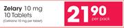 Zelary 10mg 10 Tablets-Per Pack