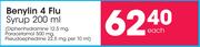 Benylin 4 Flu Syrup-200ml