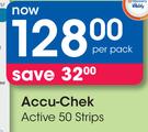 Accu-Chek Active 50 Strips-Per Pack