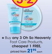 Oh So Heavenly Foot Care Products-Each