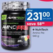NutriTech Amino Pre-540g Per Pack