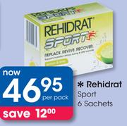 Rehidrat Sport 6 Sachets-Per Pack