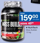 NutriTech Mass Builder-1.5Kg Per Pack