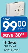 Sway SD Card MP3 Player