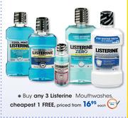 Listerine Mouthwashes-Each