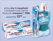 Aquafresh Complete Care Dental Products-Each