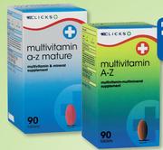 Clicks Multivitamin A-Z 90 Tablets-Per Pack