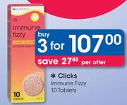 Clicks Immune Fizzy-3 x 10 tablets