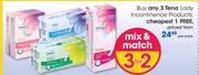 Tena Lady Incontinence Products-Each
