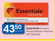 Essentiale Extreme Phospholipids + Vitamins-20 Capsules