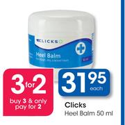 Clicks Heel Balm-50ml Each