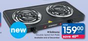 Safeway Double Spiral Hot Plate-Each (Available End Of December)