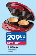 Safeway Waffle Bowl Maker-Each