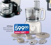 Philips Daily Collection Food Processor HR7627/00-Each