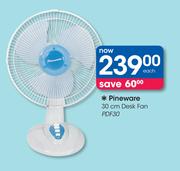 Pineware 30cm Desk Fan PDF30