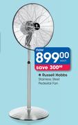 Russell Hobbs Stainless Steel Pedestal Fan