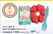 Love To Bake Bakeware-Each