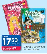 Clicks Goodie Bag For Girls Or Boys-Per Pack