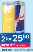 Red Bull Energy Drink-2x250ml