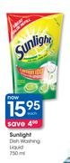 Sunlight Dish Washing Liquid-750ml
