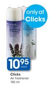 Clicks Air Freshener-180ml Each