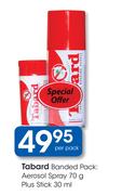 Tabard Banded Pack:Aerosol Spray-70g Plus Stick-30ml