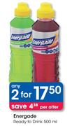 Energade Ready to Drink-2x500ml