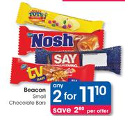 Beacon Small Chocolate Bars-Per 2 Nos