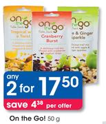 On The Go-2x50g
