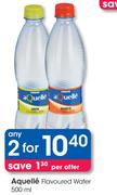 Aquelle Flavoured Water-2x500ml