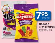 Beacon Or Maynards Sweets-75g Per Pack