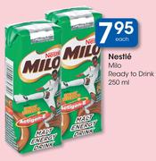 Nestle Milo Ready To Drink-250ml