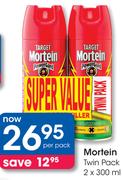 Mortein Twin Pack-2x300ml Per Pack