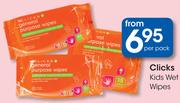 Clicks Kids Wet Wipes-Per Pack
