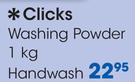Clicks Washing Powder Handwash-1Kg
