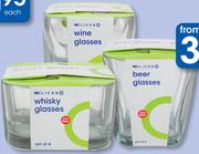 Clicks Wine Glasses 4 Pack-Per Pack