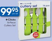 Clicks 16 Piece Cutlery Set-Per Set