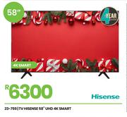 Hisense 58" UHD 4K Smart TV 23-759