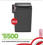 Defy 14Kg T/L Grey W/Machine DTL160 22-312