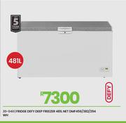 Defy 481L Net WHT Fridge Deep Freezer DMF456/382/294 20-040