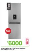 Defy 248L Metallic C300 Water Dispenser Fridge DAC475 20-493