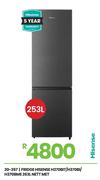 Hisense 263L Nett Met Fridge H370BIT/H370BI/H370BME 20-357